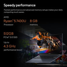 ASUS | Vivobook S 14 Flip Convertible Laptop 14inch WUXGA Touchscreen AMD Ryzen 5 7430U 8GB RAM 512GB SSD TN3402YA-LZ327W | MASITNTN34084