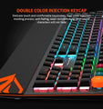 MEETION | Colorful Adjustable Rainbow Backlight Mechanical Gaming Keyboard | MT-MK500