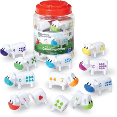 LEARNING RESOURCES UK| Snap-N-Learn Counting Cows | LER6707