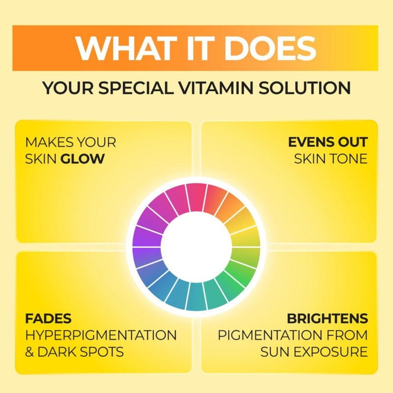 Numbuzin | No.5 Vitamin Spotlight Sheet Mask (4Ea - Pack Of 4)