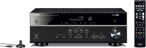 YAMAHA | 5.1-Channel 4K Ultra HD AV Receiver with Bluetooth | RX-V385