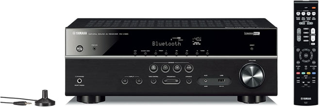 YAMAHA | 5.1-Channel 4K Ultra HD AV Receiver with Bluetooth | RX-V385