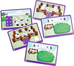 LEARNING RESOURCES UK| Mathlink Cubes Numberblocks Sheep Farm Activity Set | HM96093-UK