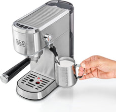 BLACK+DECKER | Espresso Coffee Machine 1450W | ECM150-B5