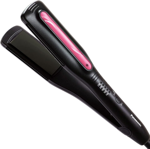 PANASONIC | Ceramic Hair Straightener with Wide Plate and Fast Hair Straightening | EH HS 42