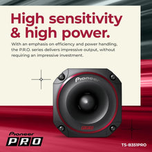 PIONEER | Car Audio Speakers, Full Range, Clear Sound Quality, Easy Installation and Enhanced Bass Response | TS-B351PRO