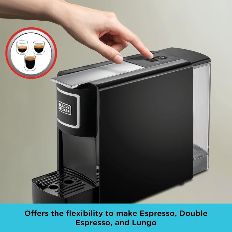 BLACK+DECKER | Capsule Coffee Maker 1140W | CCM100-B5