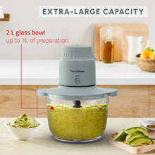 MOULINEX | Choppeo Glass Bowl Chopper 1 L Capacity Borosilicate Glass | DJ603127