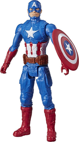 HASBRO | Avengers Titan Hero Figure Captain America Toy 12
