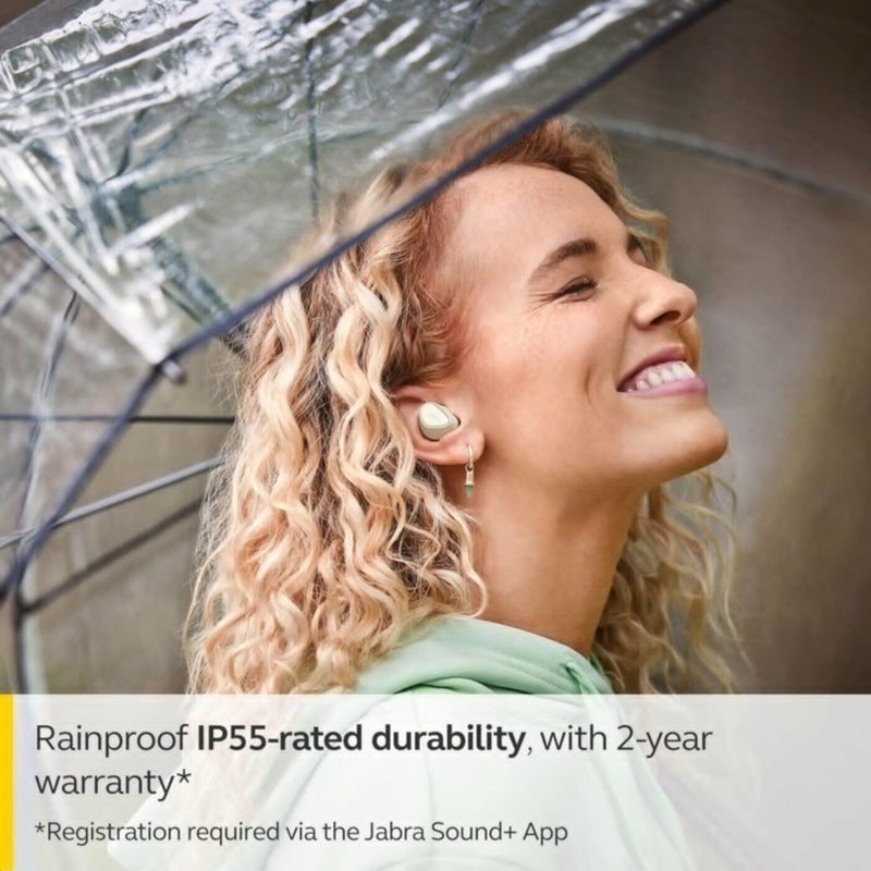 JABRA | Elite 3 In-Ear True Wireless Earbuds with Powerful Sound & Crystal Clear Calls Light Beige