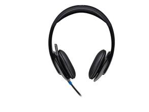 LOGITECH | USB Computer wired Headset Black | H540