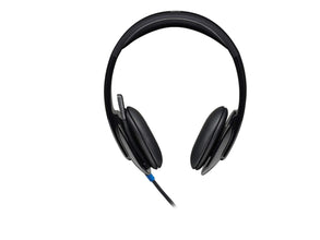 LOGITECH | USB Computer wired Headset Black | H540