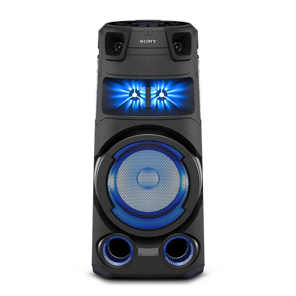 SONY | High Power Party Speaker with Bluetooth Technology (Karaoke,Gesture Control, Party Light, Taiko) Black | MHC-V73