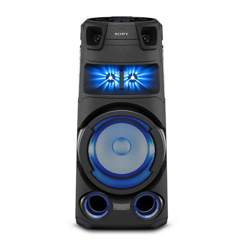 SONY | High Power Party Speaker with Bluetooth Technology (Karaoke,Gesture Control, Party Light, Taiko) Black | MHC-V73