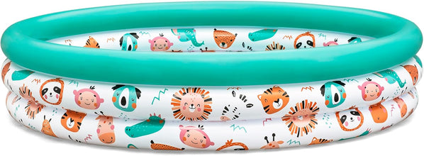 BESTWAY | Safari Pals Kiddie Paddling Pool 122x25cm | BES115TOY01829