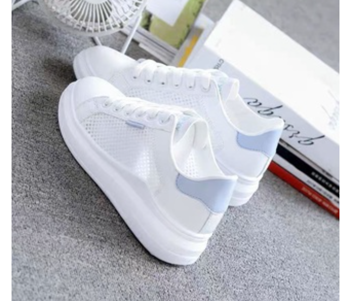 Sneakers Outdoor Casual Sports EU 36 Shoes for Women - White and Blue | JPL1763