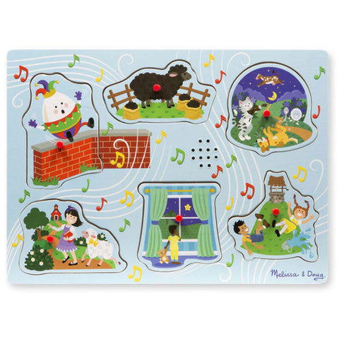 MELISSA & DOUG | Sing-Along Nursery Rhymes Sound Puzzle 2+ Years | 46000737