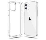 IP12 MINI  Scratch Resistant Transparent TPU Silicone Soft Shock Absorption Cover Compatible with iPhone 12 Mini- Transparent | JPG7877