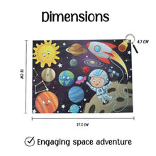 Space Book + 100Pcs Jigsaw Puzzle Age 5+