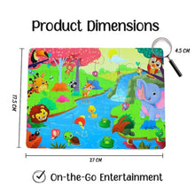 The Wild Animals Book + 24 Pcs Jigsaw Puzzle