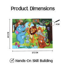 The Jungle Story Book + 24Piece Jigsaw Puzzle