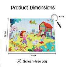 The Pet Animals Book + 24 Pcs Jigsaw Puzzle