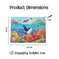 The Sea Animals Book + 24Pcs Jigsaw Puzzle