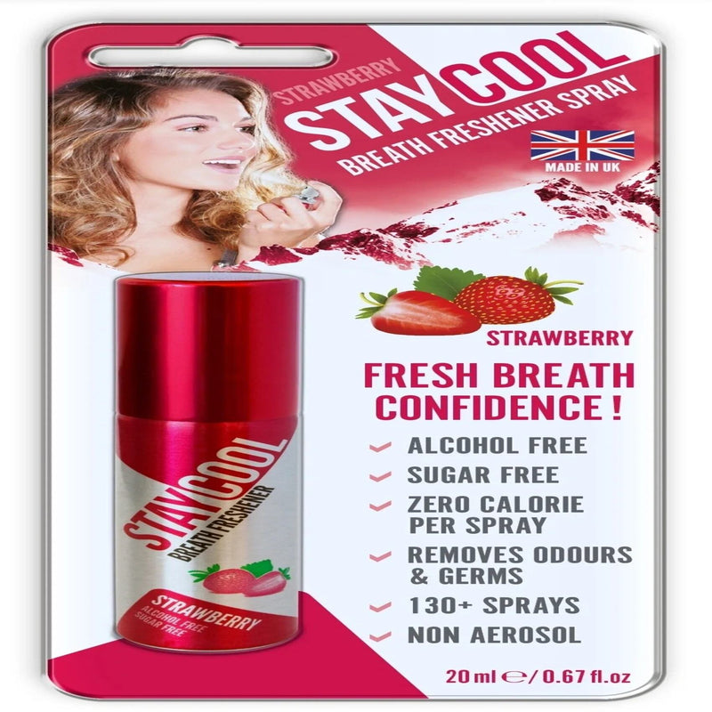 STAY COOL | Breath Freshener strawberry 20Ml | UTC1000130