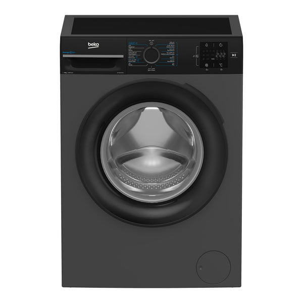 BEKO | Front Load Washing Machine, 8 kg, 1400 RPM, Bohemian Anthracite | WTV814UNXA