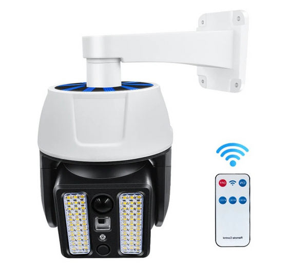 Solar Powered Simulation Monitoring Fake Security Camera With Motion Sensor HW-5118-2 | JPO6439