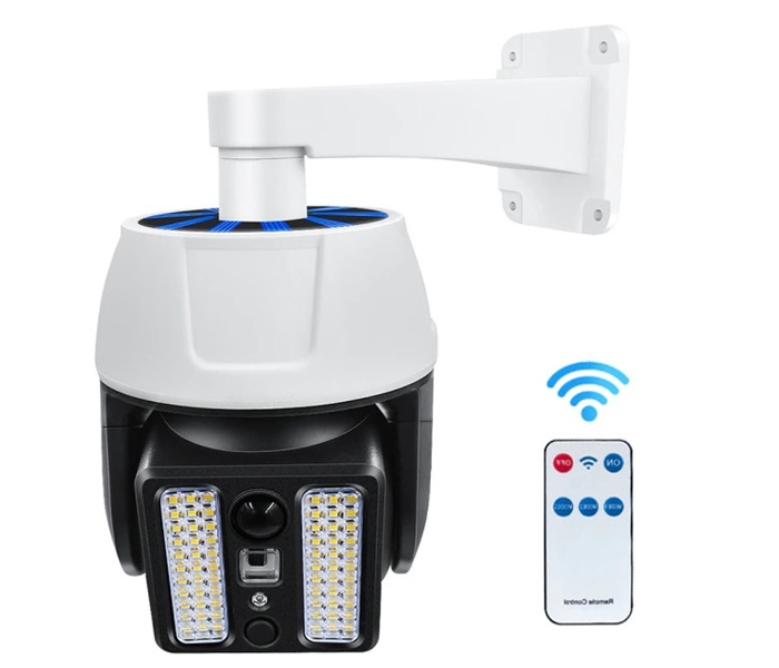 Solar Powered Simulation Monitoring Fake Security Camera With Motion Sensor HW-5118-2 | JPO6439