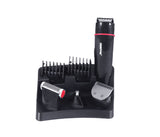 GEEPAS | 6-in-1 Rechargeable Trimmer Black | GTR8128N