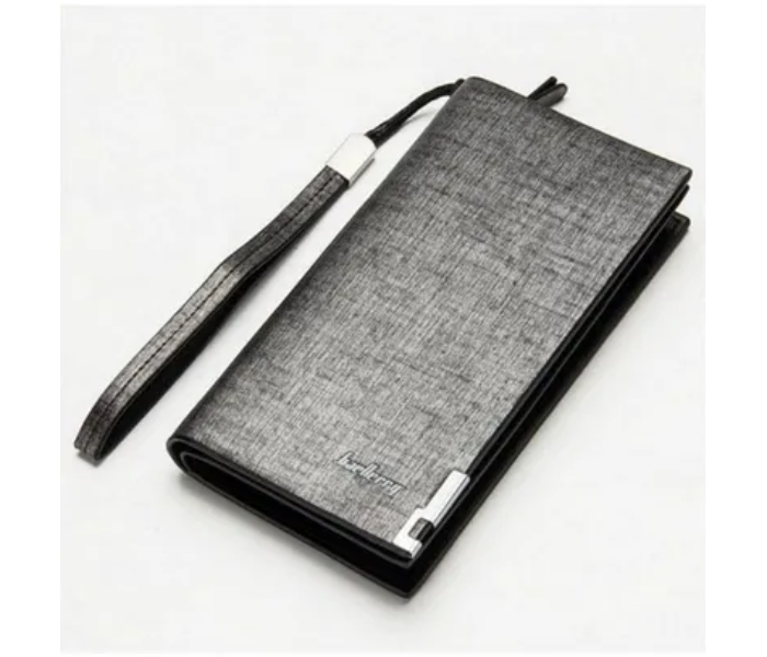 Baellerry Multifunction Fashion Wallet for Men MTW01 - Grey | JPK0731