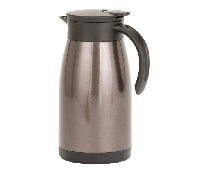 ROYALFORD | Double Walled Vacuum Insulated Coffee Pot with Press Button Brown | RF9701