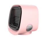 Generic Desktop Air Cooler 3 Adjustable Wind Speed Personal Portable  Pink | JPO6498