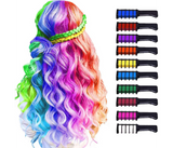 10 Color Hair Chalk for Girls Kids Birthday Gift | JPM4864