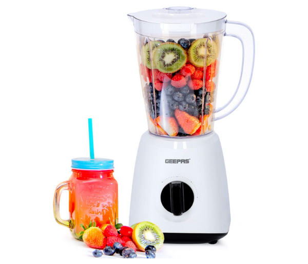 GEEPAS | 2 in 1 Blender White | GSB44027