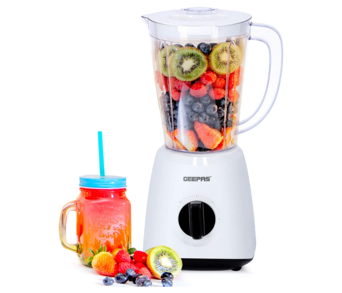 GEEPAS | 2 in 1 Blender White | GSB44027