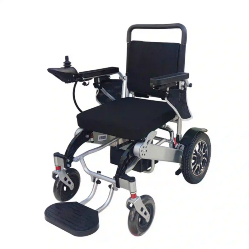 Electric Wheelchair Portable with Remote, Foldable, 250W Black  | 800 2