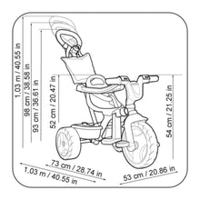 FEBER | Trike EVO Plus 3x1 C19 Multicolour | 800010946