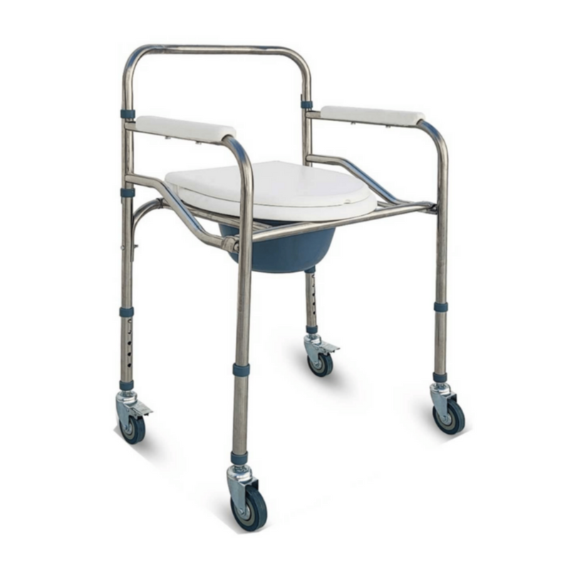 Multiplication Toilet Commode Chair with Safety Frame | GM-804-5
