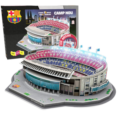 NANOSTARS | Camp Nou Stadium 3D Puzzle Led Edition | 34402