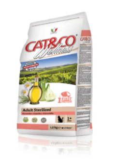 CAT & CO | Wellness Adult Sterilized Fish & Rice 1.5Kg | 80655