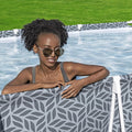 BESTWAY | Steel Pro Rectangle Pool Set 12x6.7x26-3.66mx2.01mx66cm | BES115TOY01845
