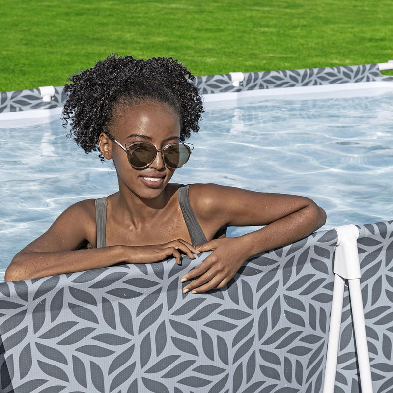 BESTWAY | Steel Pro Rectangle Pool Set 12x6.7x26-3.66mx2.01mx66cm | BES115TOY01845