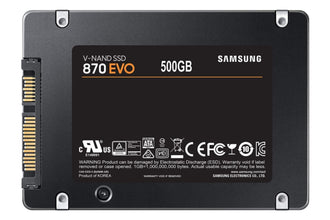 SAMSUNG | SSD 870 EVO SATA III 2.5 inch 500 GB | MZ-77E500BW