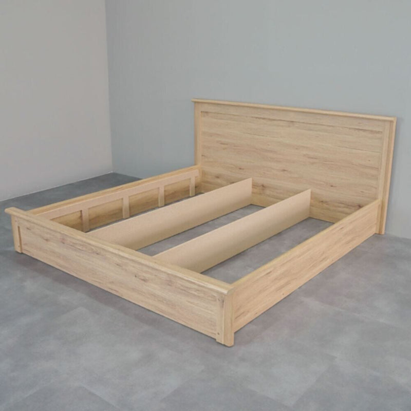DANUBE | Raymond 180X200 King Bed - Summer Oak | 810100100183