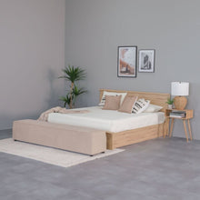DANUBE | Raymond 180X200 King Bed - Summer Oak | 810100100183