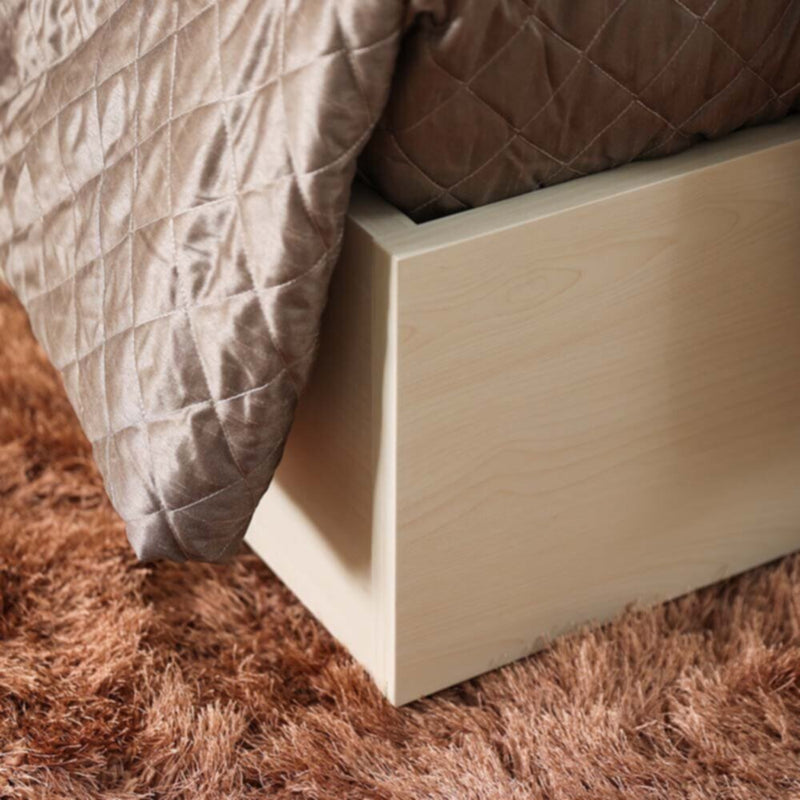 Maybell 180X200 King Bed Set - White Maple / Walnut | 810100100283