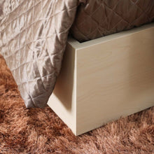 Maybell 180X200 King Bed Set - White Maple / Walnut | 810100100283